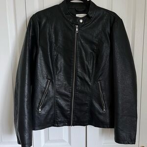 ONLY Leather Biker Jacket